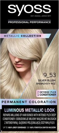 Syoss Permanent Coloration Farba Do Włosów Trwale Koloryzująca 9-53 Silver Blush