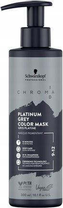 Schwarzkopf Professional Chroma Id Bonding Color Mask Platinum Grey 9-12 300 ml