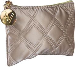 Inter-Vion Mała złota kosmetyczka pikowana - Gold & Black - 418 025