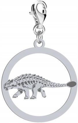 Mejk Jewellery Charms Srebrny Ankylozaur 925
