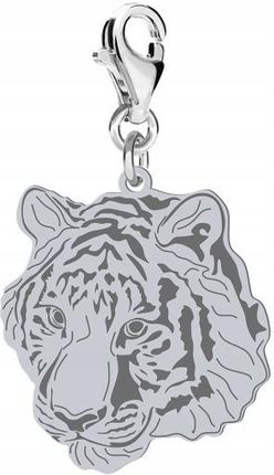 Mejk Jewellery Charms Srebrny Tygrys 925