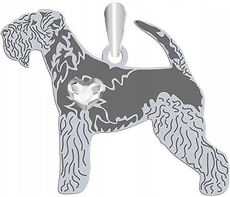 Mejk Jewellery Zawieszka Lakeland Terrier Srebro 925