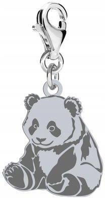 Mejk Jewellery Charms Srebrny Panda 925