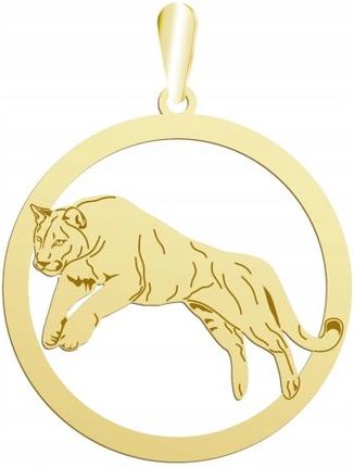Mejk Jewellery Zawieszka Złota Puma 925