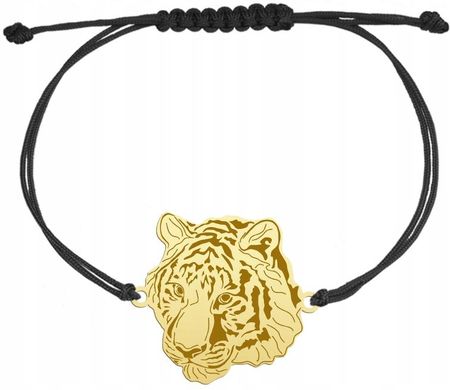 Mejk Jewellery Bransoletka Złota Tygrys 925