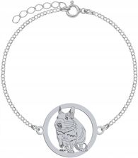 Mejk Jewellery Bransoletka Srebrna Koszatniczka 925