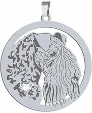Mejk Jewellery Zawieszka Srebrna Z Kerry Blue Terrier 925