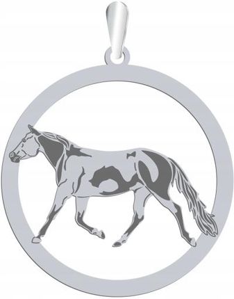 Mejk Jewellery Zawieszka Srebrna American Paint Horse 925