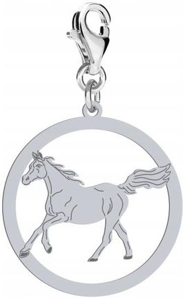 Mejk Jewellery Charms Srebrny Koń Arabski 925