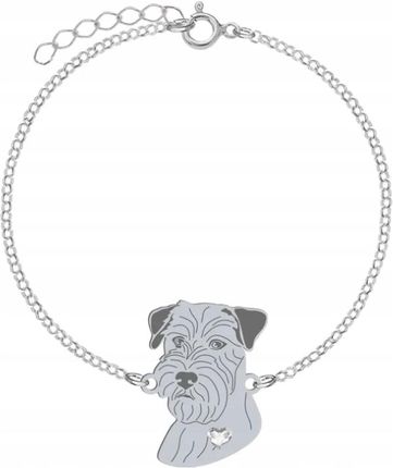 Mejk Jewellery Bransoletka Z Jack Russell Terrier Szorstkowłosy Srebro925