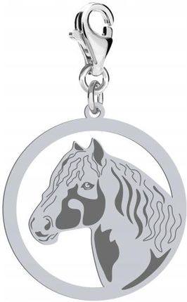 Mejk Jewellery Charms Srebrny Koń Tinker 925