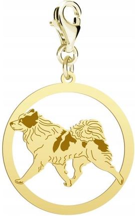 Mejk Jewellery Charms Złoty Yakutian Laika 925