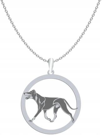 Mejk Jewellery Naszyjnik Srebro Manchester Terrier 925