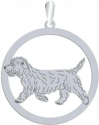 Mejk Jewellery Zawieszka Srebrna Z Irish Glen Of Imaal Terrier 925