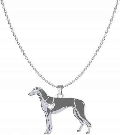 Mejk Jewellery Polish Greyhound Srebrny Naszyjnik