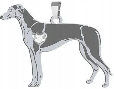 Mejk Jewellery Polish Greyhound Zawieszka Srebro