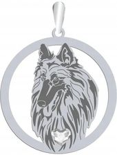 Mejk Jewellery Srebrna Zawieszka Z Psem Owczarek Tervueren