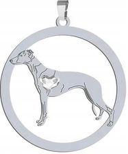 Mejk Jewellery Zawieszka Z Psem Rasy Whippet Srebro