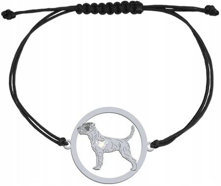 Mejk Jewellery Srebrna Bransoletka Z Psem Parson Russell Terrier