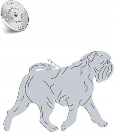 Mejk Jewellery Gryfonik Belgijski Pin Wpinka Srebro925