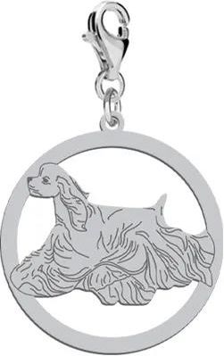 Mejk Jewellery Charms Srebrny American Cocker Spaniel