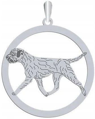 Mejk Jewellery Zawieszka Srebrna Border Terrier