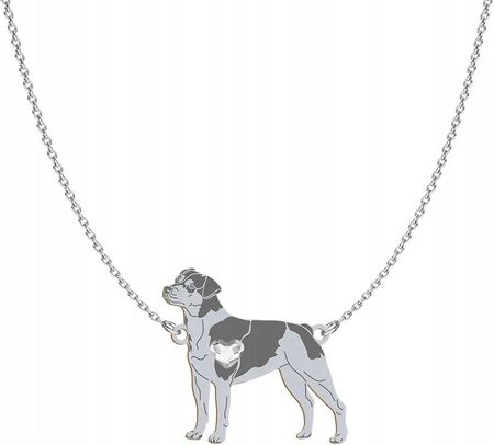 Mejk Jewellery Naszyjnik Ze Srebra 925 Brazilian Terrier
