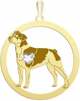 Mejk Jewellery Zawieszka Pozłacana Z Brazilian Terrier