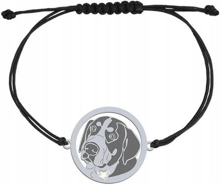 Mejk Jewellery Duży Szwajcarski Pies Pasterski Bransoletka Srebro 925