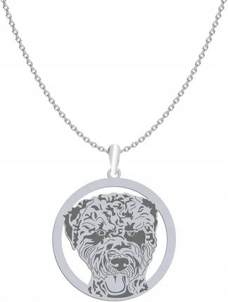 Mejk Jewellery Srebrny Naszyjnik Z Psem Romański Pies