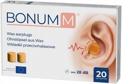 Zdjęcie Medicalsolutions24 Bonumm Wkładki Przeciwhałasowe 20szt. - Dębno