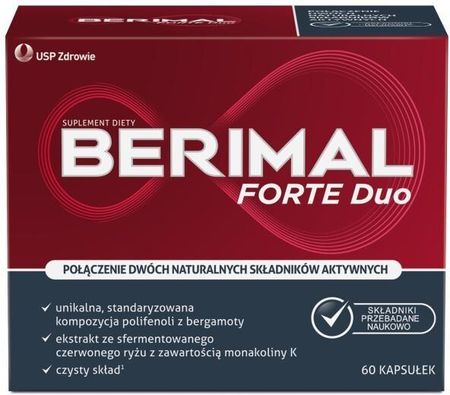 Usp Zdrowie Berimal Forte Duo 60kaps.