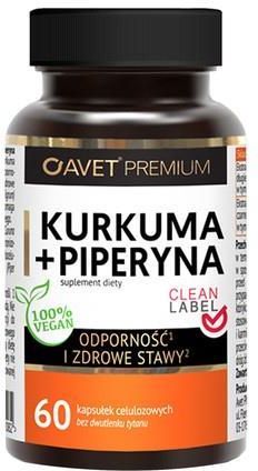 Avet Pharma Premium Kurkuma + Piperyna 60Kaps