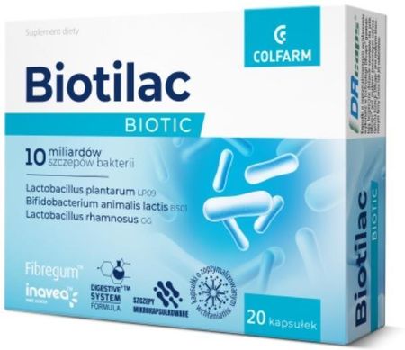 Colfarm Biotilac Biotic 20kaps.