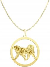 Mejk Jewellery Naszyjnik Pozłacany Bośniacko-Chorwacki Pies Pasterski-Tornjak Grati
