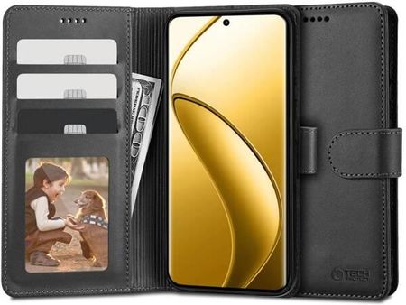 Tech Protect Etui Wallet Black Do Realme 12 Pro 5G Plus