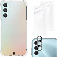 Bizon Etui 2X Szkło Obiektyw Case Clear Pack Do Galaxy A05S Przezroczyste