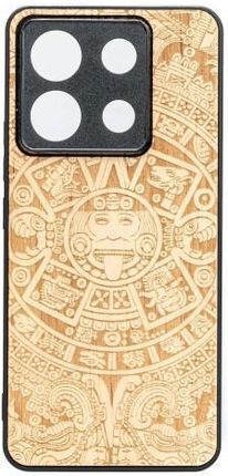Bewood Drewniane Etui Do Xiaomi Redmi Note 13 5G Kalendarz Aztecki Aniegre
