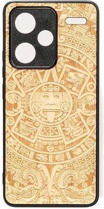 Bewood Drewniane Etui Do Xiaomi Redmi Note 13 Pro Plus 5G Kalendarz Aztecki Aniegre