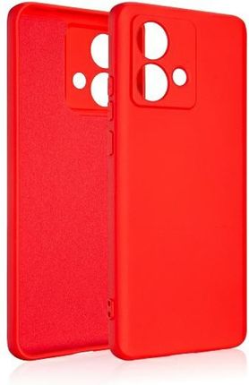Beline Etui Silicone Motorola Moto Edge 40 Neo Czerwone Red