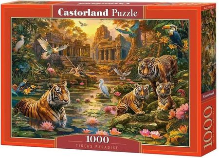 Castorland Castor Puzzle 1000El. Tygrysi Raj