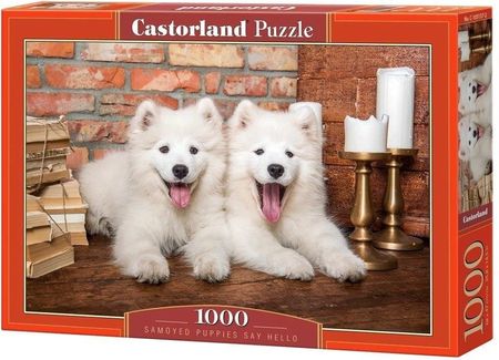Castorland Castor Puzzle 1000El. Szczeniaki Samoyeda