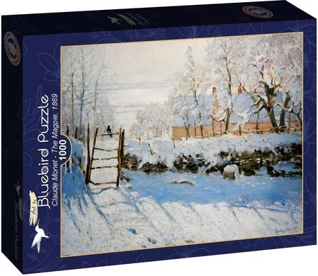 Bluebird Puzzle 1000El. Zima Claude Monet