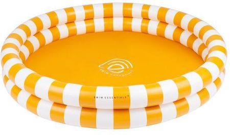 Swim Essentials Essential S Print Ed Child Ren'S Pool 100Cm Yellow Stripes