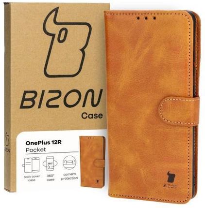 Bizon Etui Case Pocket Do Oneplus 12R Brązowe