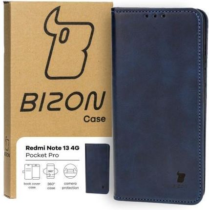 Bizon Etui Case Pocket Pro Do Xiaomi Redmi Note 13 4G Granatowe