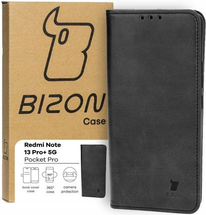 Bizon Etui Case Pocket Pro Do Xiaomi Redmi Note 13 5G Czarne