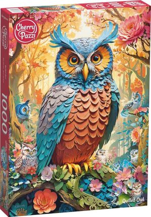 Cherrypazzi Puzzle 1000El. Quilled Owl 30776