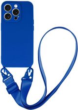 Strap Silicone Case Do Iphone 11 Wzór 2 Niebieski