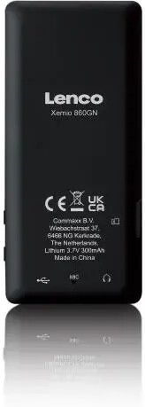 фото Hi-Res плеер Lenco Xemio-860 Green 2
